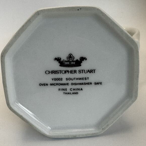 Christopher Stuart Southwest‎ Pattern Creamer Fine China Y002 - Picture 7 of 8